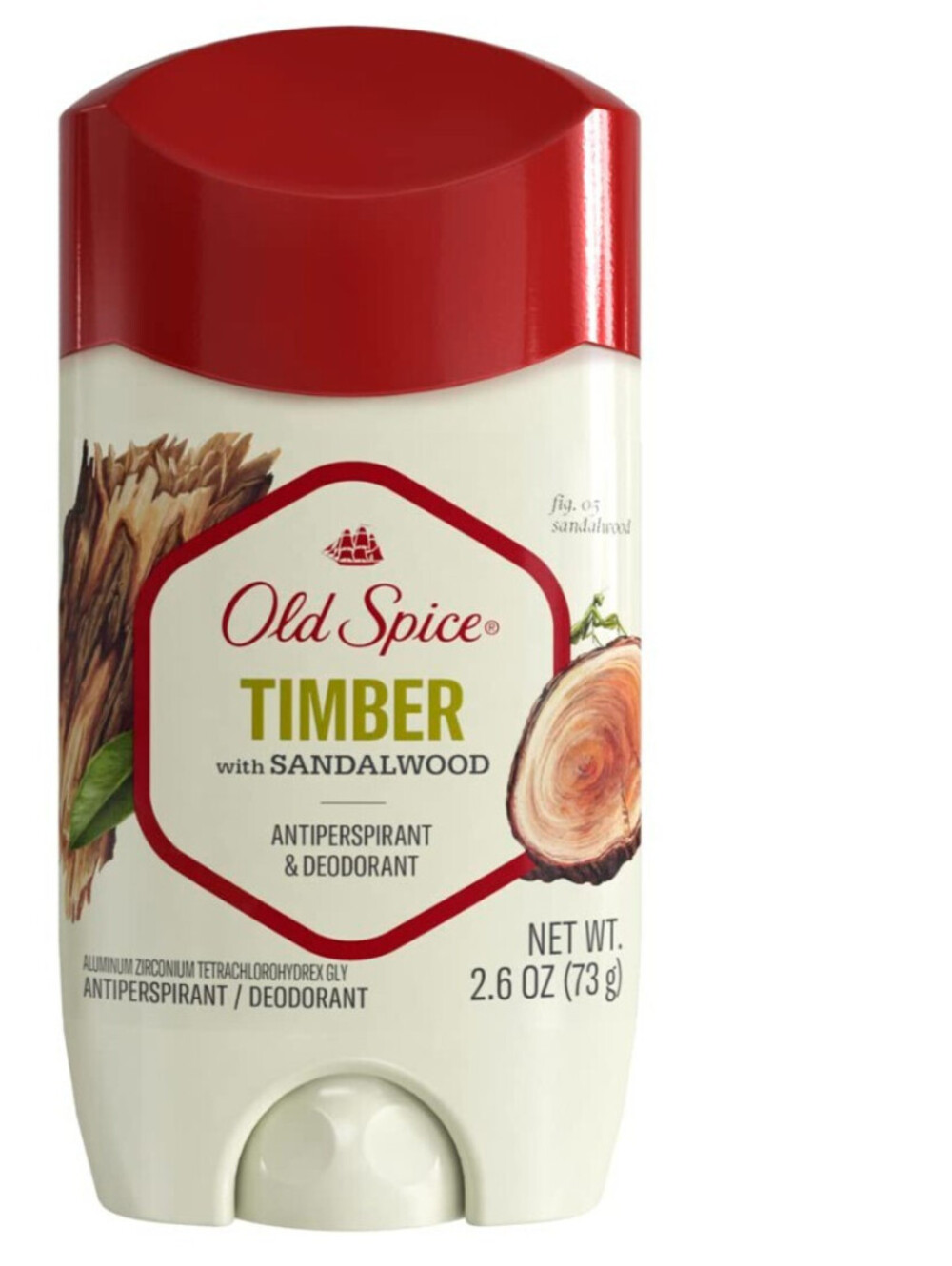 Old Spice  Anti-Perspirant & Deodorant Timber with Sandalwood- 2.6 oz